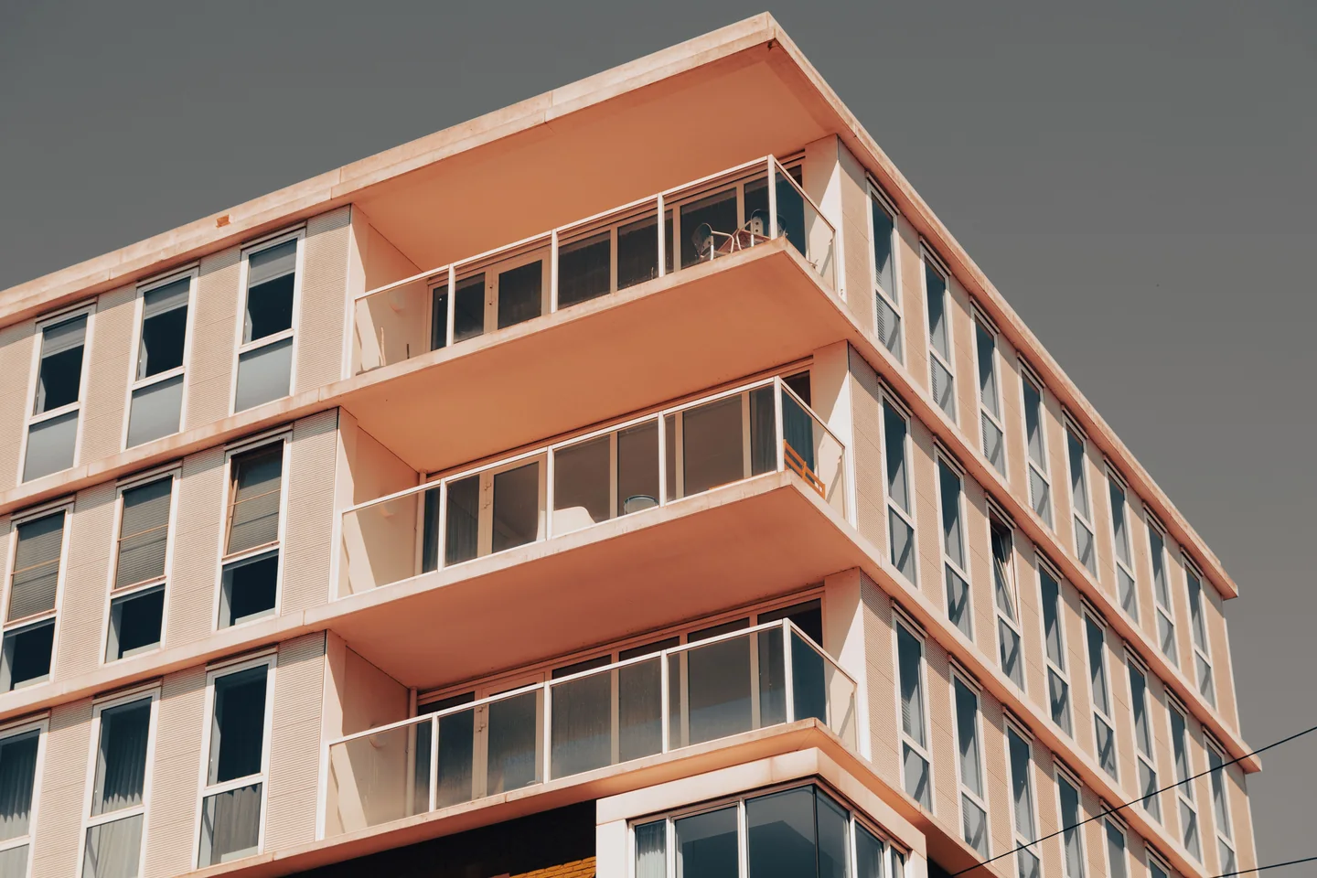 Modern multifamily rental property